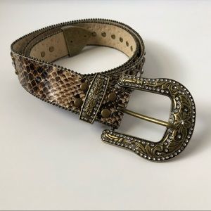 Another Line Western Studded Belt